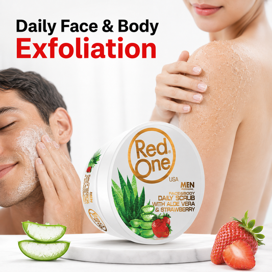 RedOne Face & Body Daily Scrub - Daily Face & Body Exfoliation