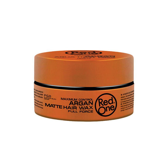 RedOne Full Force Argan Matte Hair Wax 150ml packaging view