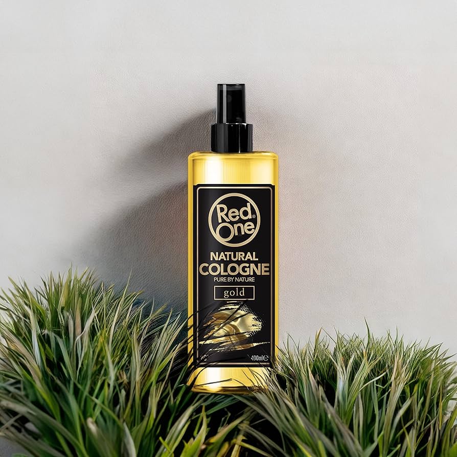RedOne Gold After Shave Barber Cologne packaging view