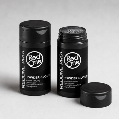 RedOne Powder Wax Cloud 20g 2 pack – open powder dispenser and two bottles