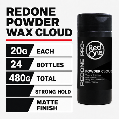RedOne Powder Wax Cloud 24 pack product facts