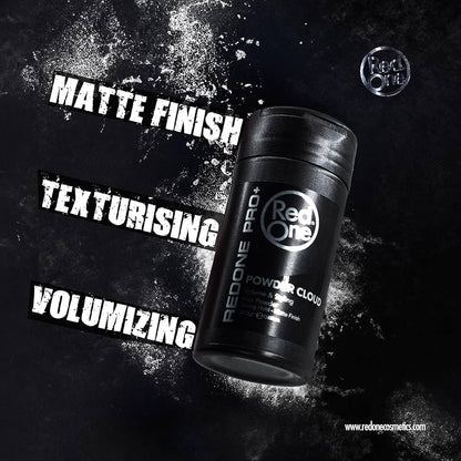 RedOne Powder Wax Cloud matte finish, texturising and volumising graphic