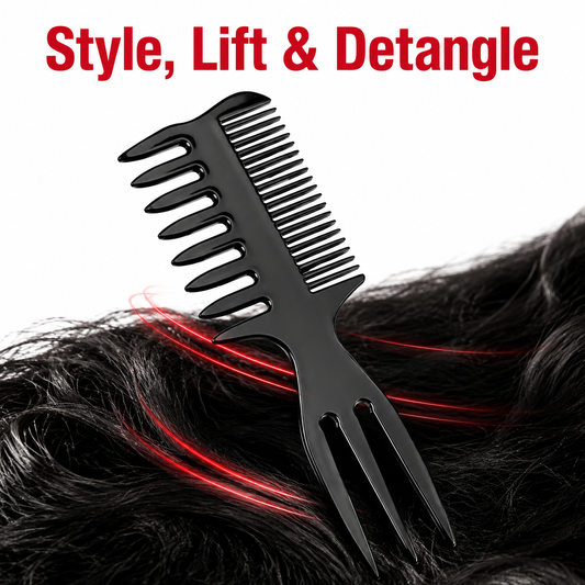 redone PROFESSIONAL 3-IN-1 COMB — Style, Lift & Detangle