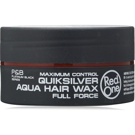 RedOne Quicksilver Aqua Hair Wax Full Force 50ml jar