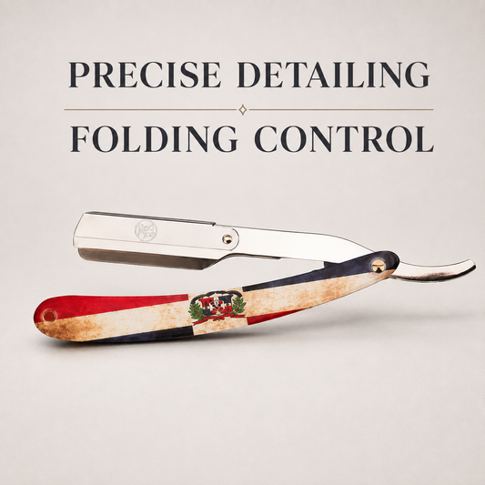 RedOne Razor Cap D Flag folding razor benefit graphic