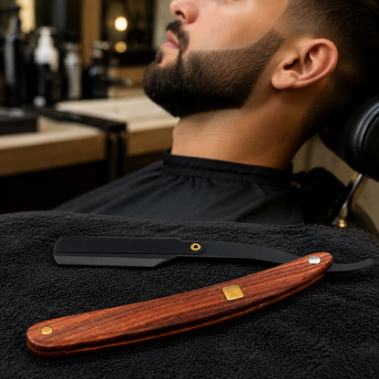 RedOne Razor Cap Wood finished beard line result