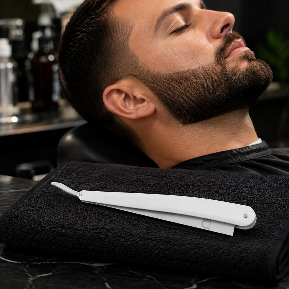 RedOne Razor Slide White finished beard line result