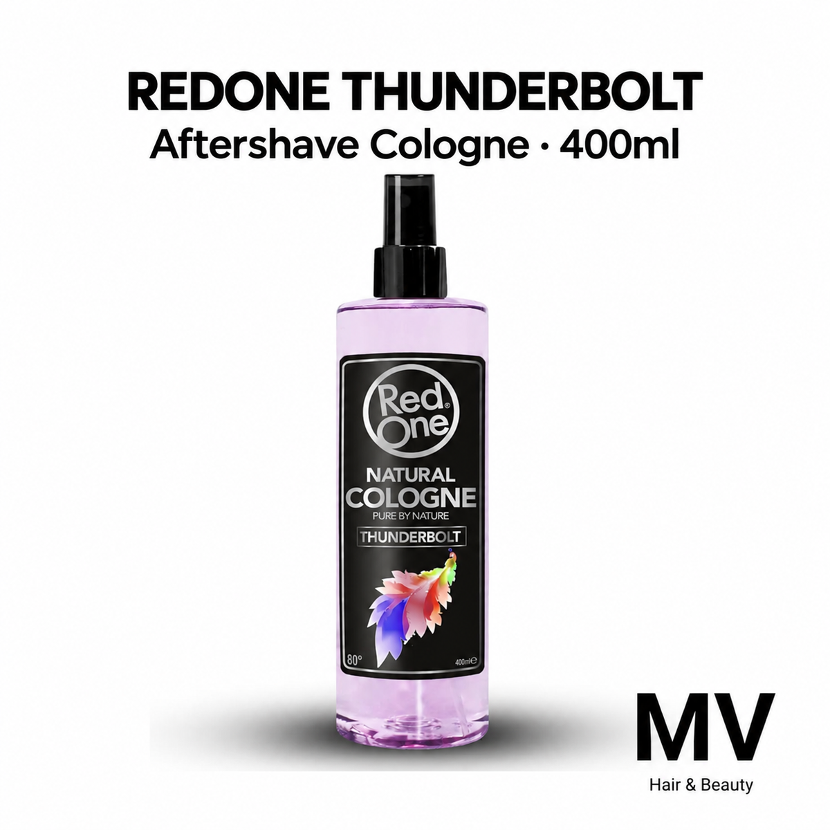 RedOne Thunderbolt After Shave Cologne 400ml bottle