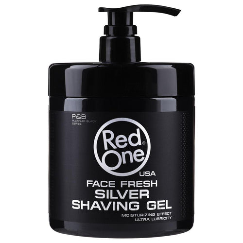 RedOne Silver Shaving Gel 1000ml bottle