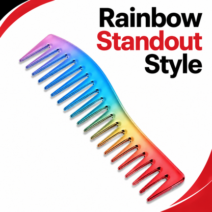RedOne Styling Wide Comb Rainbow - Rainbow Standout Style