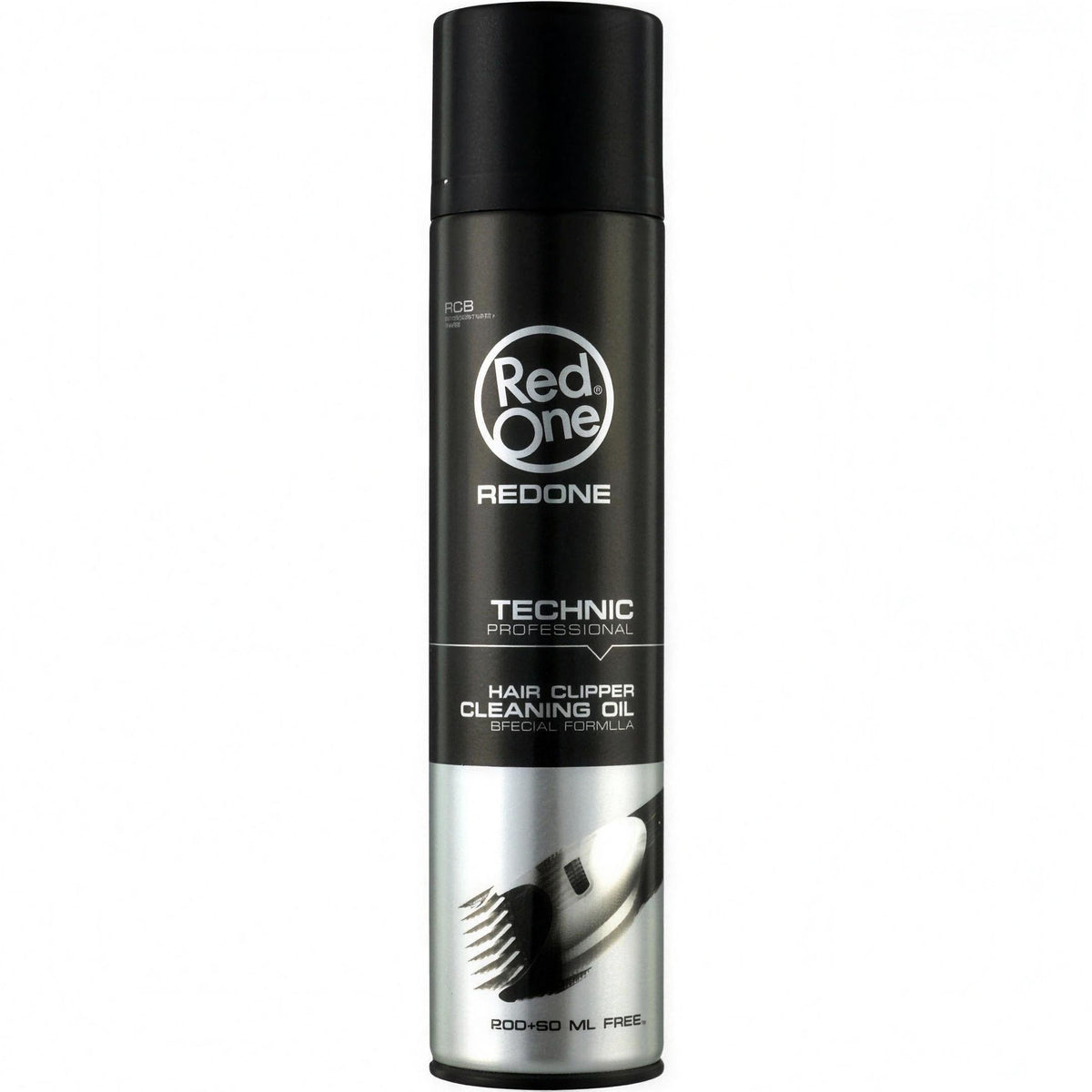 RedOne Technic Hair Clipper Cleaning Oil 200ml can with 50ml free