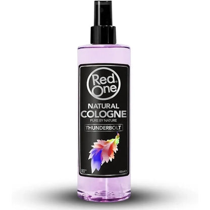 RedOne Thunderbolt Natural Cologne purple 400ml spray bottle