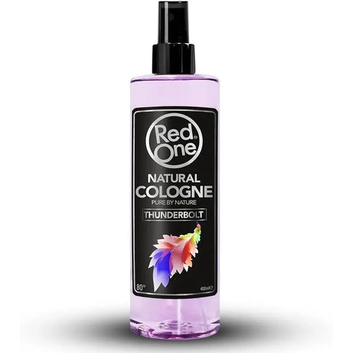 RedOne Thunderbolt Natural Cologne purple 400ml spray bottle