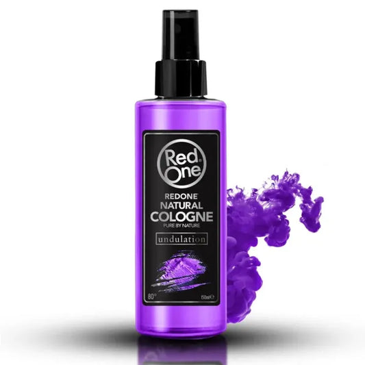 RedOne Undulation After Shave Cologne 150ml purple spray bottle front view