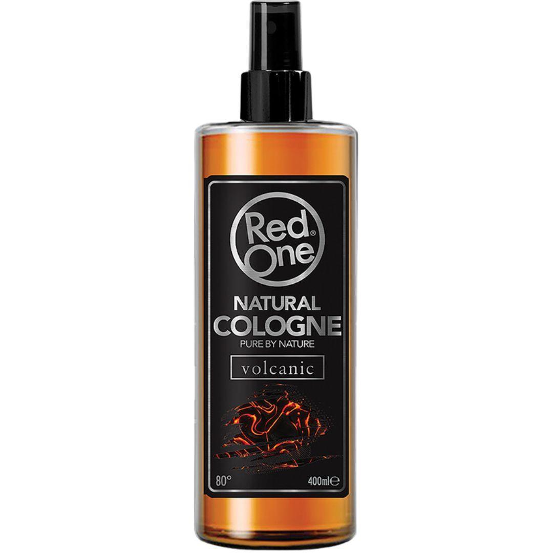 RedOne Volcanic Natural Cologne 400ml spray bottle on white
