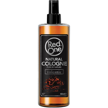 RedOne Volcanic Natural Cologne 400ml spray bottle on white
