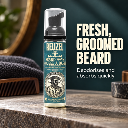 Reuzel Beard Foam 70ml — benefit image 2