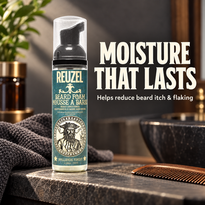 Reuzel Beard Foam 70ml — benefit image 3