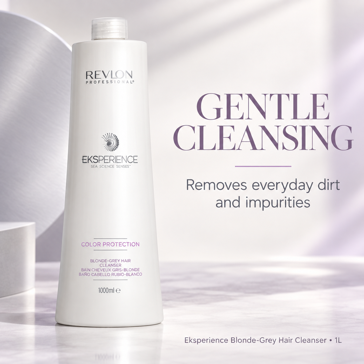 Eksperience Blonde-Grey Hair Cleanser1L — gentle cleansing