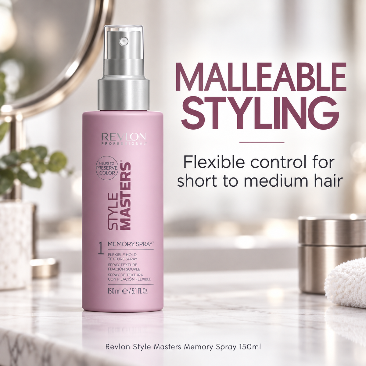Revlon Professional Style Masters Creator Memory Spray 150ml — Malleable styling
