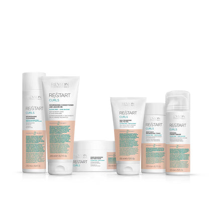 Revlon RESTART Curls Nourishing Conditioner and Leave-In - MV hair and beauty