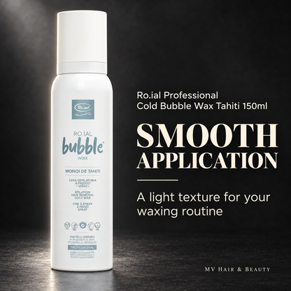 Ro.ial Professional Cold Bubble Wax Tahiti 150ml — SMOOTH APPLICATION