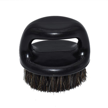 Round Handle Boar Hair Bristle Beard Brush