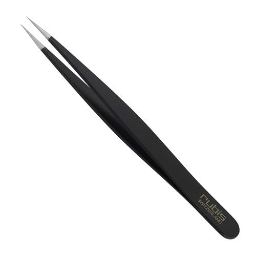 Rubis Point Tweezer Black - MV hair and beauty