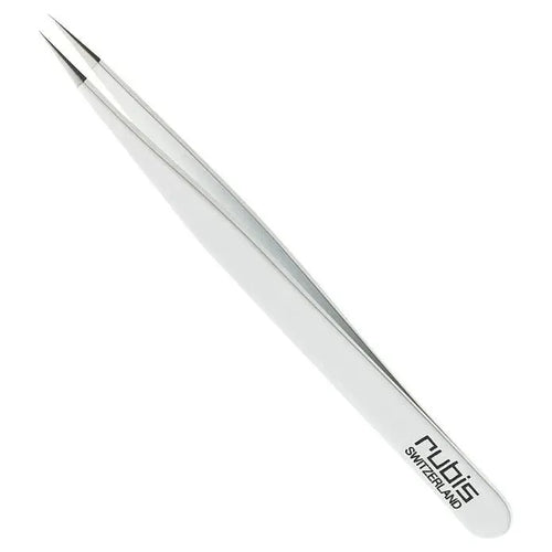 Rubis Point Tweezer - White - MV hair and beauty