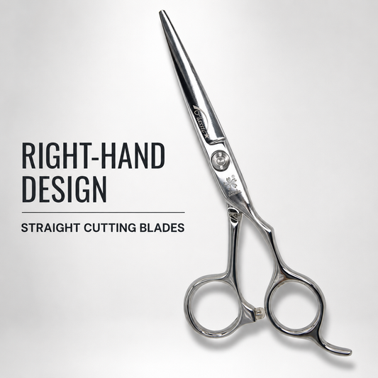 SAKURA Elite right-hand cutting scissor – straight blade benefits