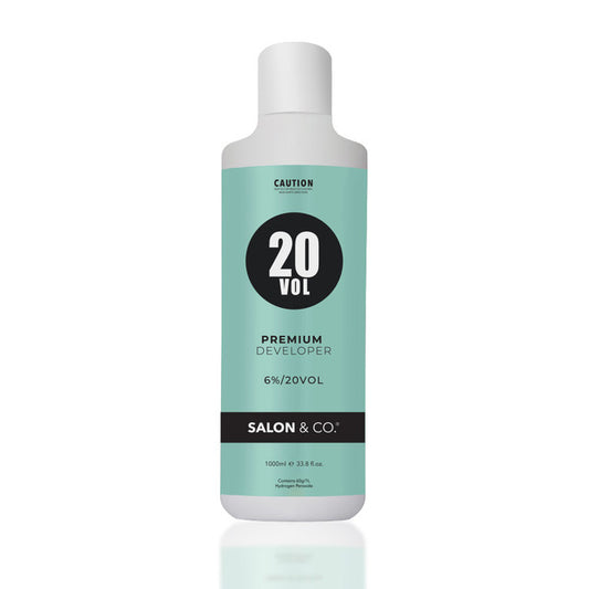 Salon & Co Premium Developer 20 Vol 6% green 1L bottle