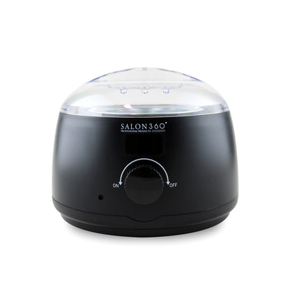 Salon360 Wax Heater 500ml Black - MV hair and beauty