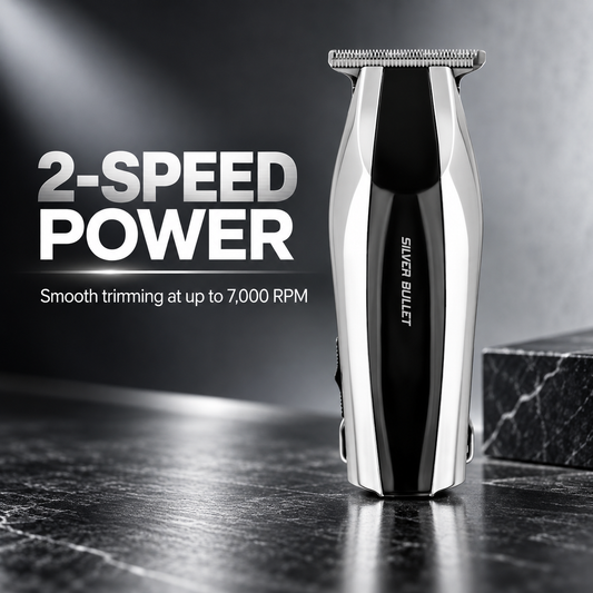 Silver Bullet Compact Trimmer - 2-speed power