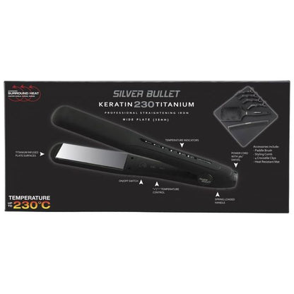 SILVER BULLET KERATIN 230C TITANIUM SILV WIDE