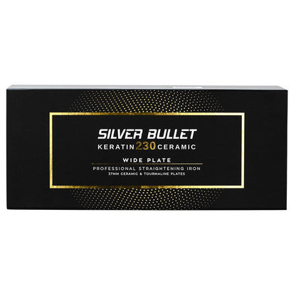 Silver Bullet Keratin 230 Ceramic Wide Plate Tourmaline Hair Straightener - MV hair and beauty