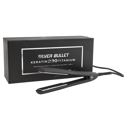 Silver Bullet Keratin 230 Titanium Hair Straightener - MV hair and beauty