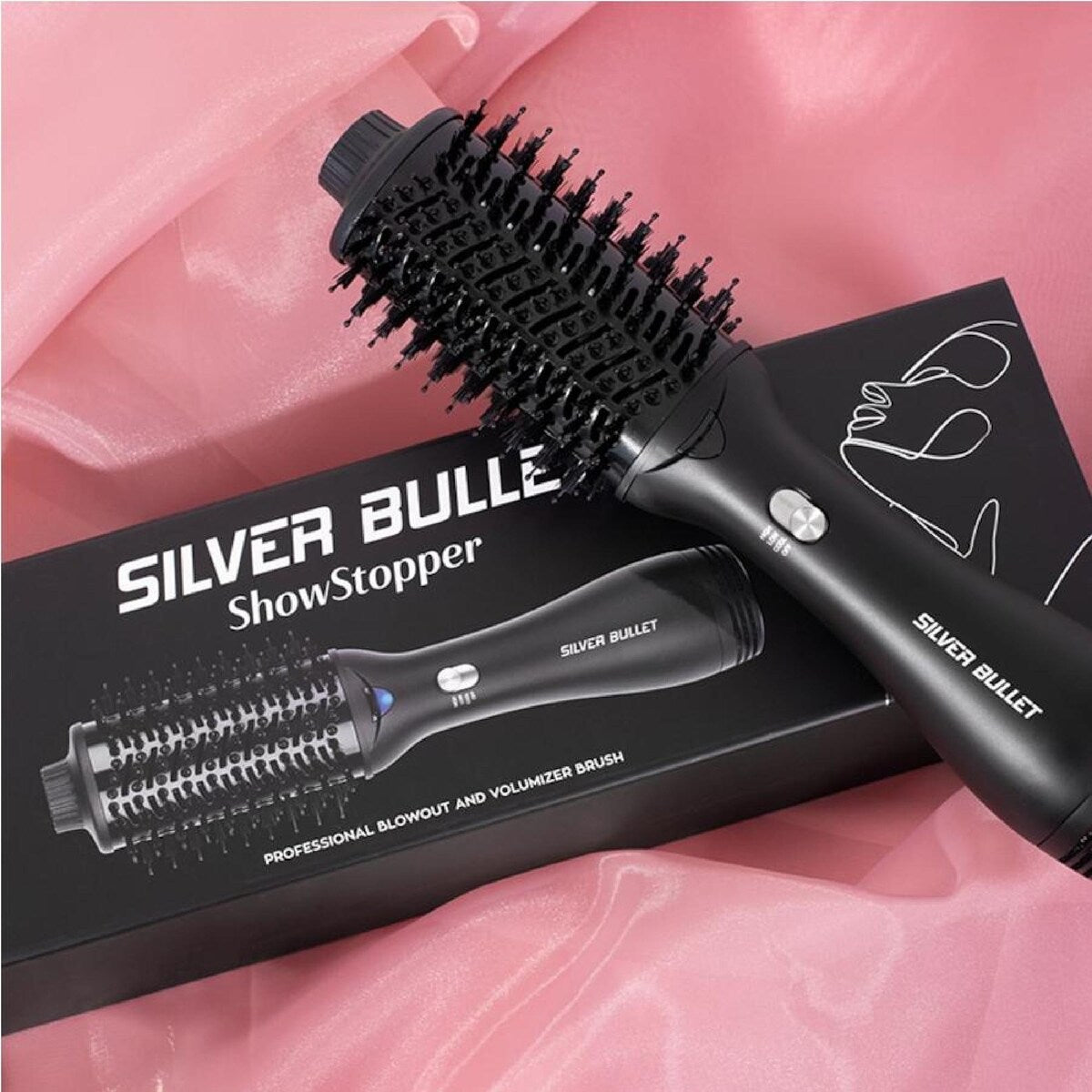 Silver Bullet Showstopper Hot Air Brush - 58mm - MV hair and beauty
