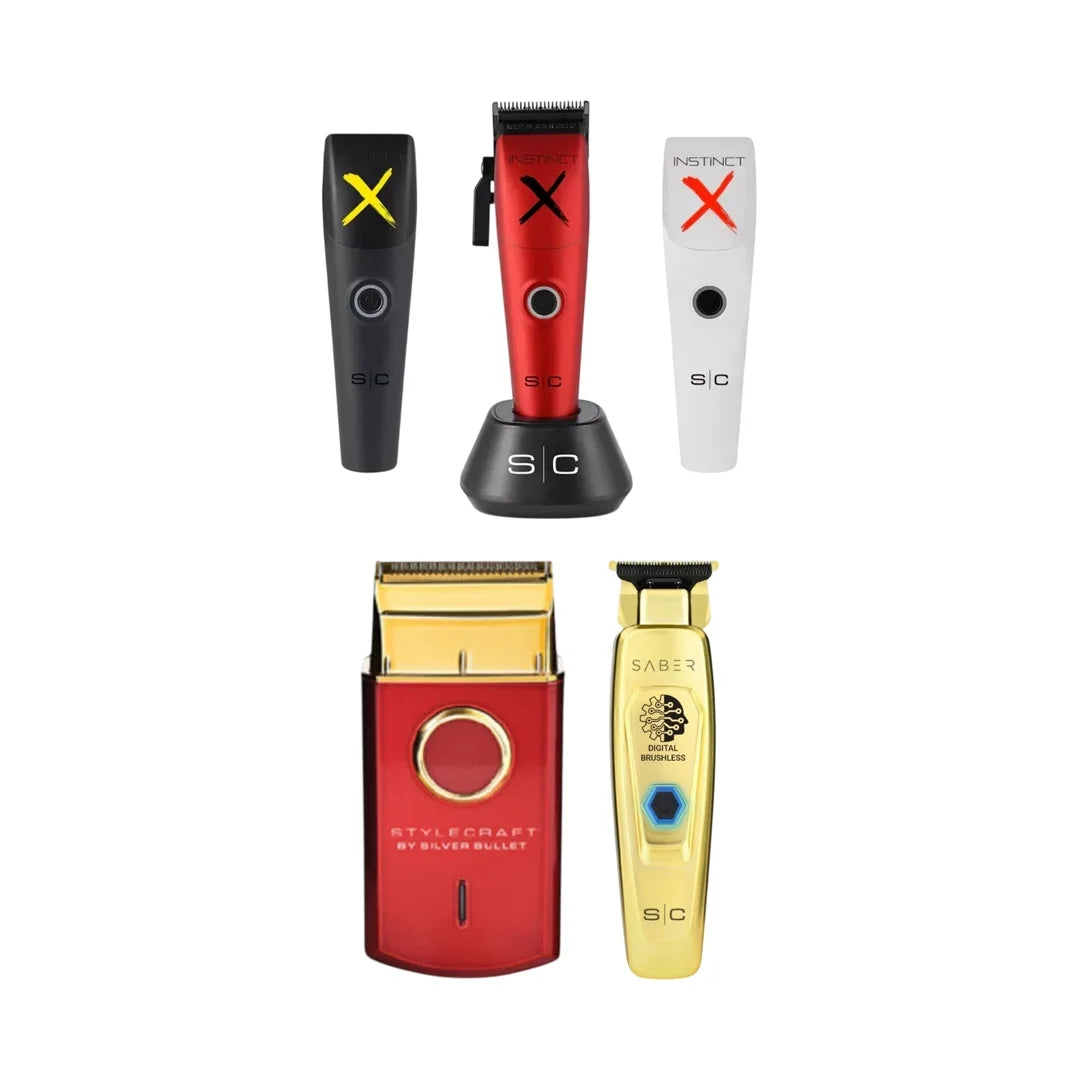 "StyleCraft Complete Grooming Bundle with 3 Tools" - MV hair and beauty