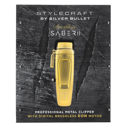 StyleCraft Saber 2.0 professional clipper side view