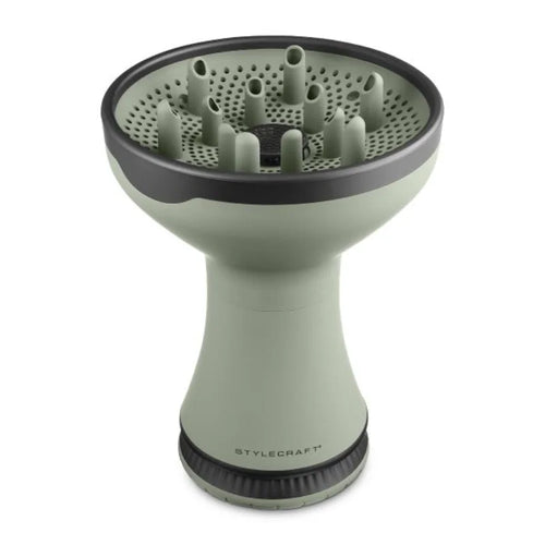 StyleCraft Sage Diffuser Hair Dryer (2-in-1 Diffuser Dryer) - Sage Green - MV hair and beauty