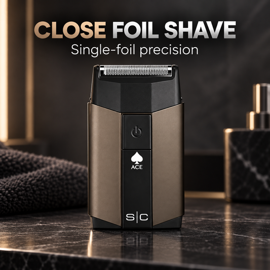 Stylecraft Ace Shaver - close foil shave