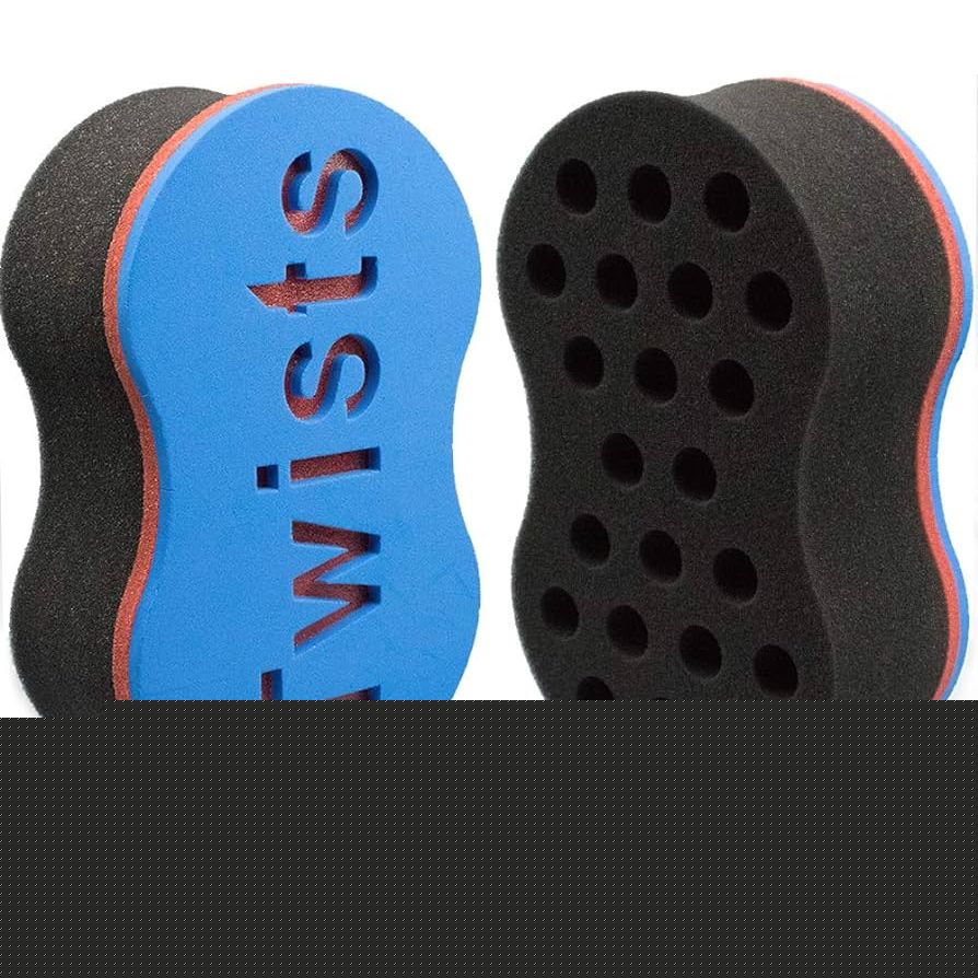 TWISTS SPONGE BRUSH BLACK