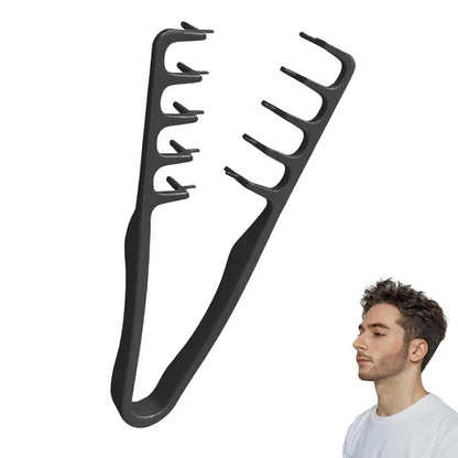 Voluminous Wide-toothed Hair Comb Men's Fluffy Texture - MV hair and beauty