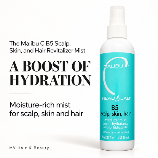 The Malibu C B5 Scalp, Skin, and Hair Revitalizer Mist — A BOOST OF HYDRATION