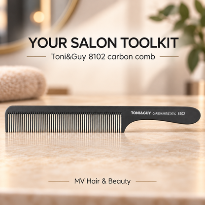 Toni&Guy Carbon Antistatic comb 8102 — YOUR SALON TOOLKIT