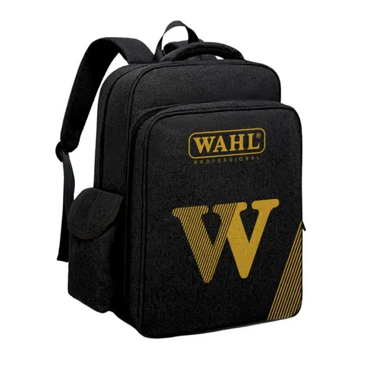 Wahl Professional barber backpack in black and gold