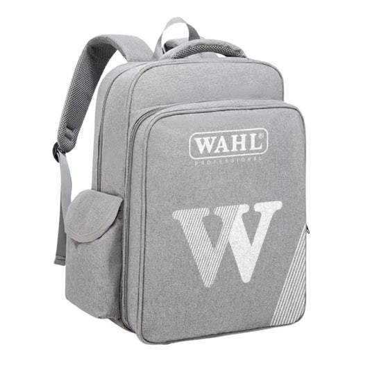 Wahl Professional barber backpack in grey and white