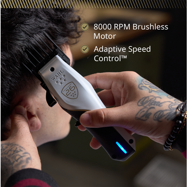Wahl Vapor CE in use with 8000 RPM brushless motor and Adaptive Speed Control