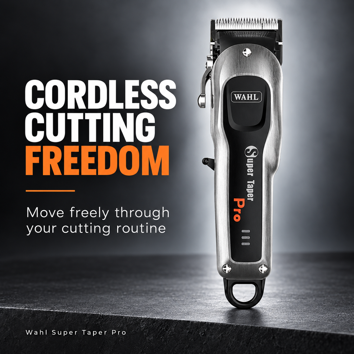 Wahl Super Taper Pro Cordless Clipper – cordless freedom