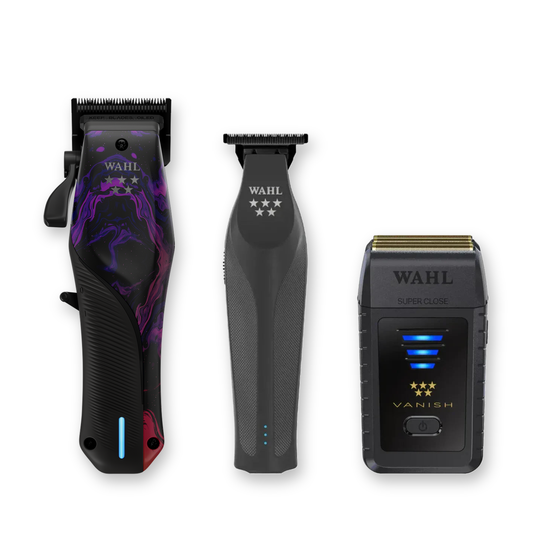 Wahl Vapor Space Barber Trio – Clipper, Trimmer & Shaver exact products on a clean white background